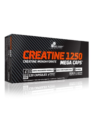 Creatine 1250 Mega Caps, 120 caps