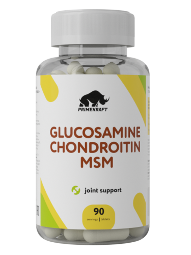 Prime Kraft Glucosamine-Chondroitine-MSM, 90 tabs