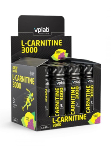 VP L-Carnitine 3000 Shot, 80 ml