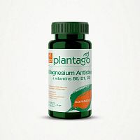 Plantago Magnesium vitamins B6, B1, B9, 90 caps