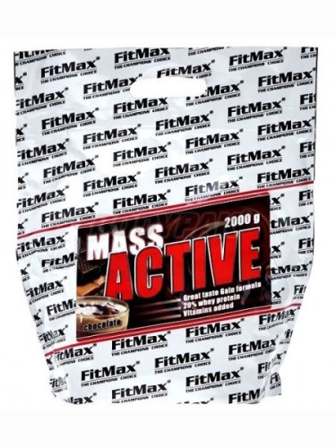 Mass Active, 2000 g Вкус: Шоколад (срок годности до 27.01.2018)