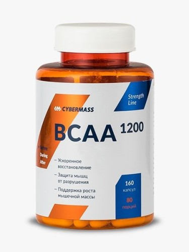 Cybermass BCAA 1200, 160 caps