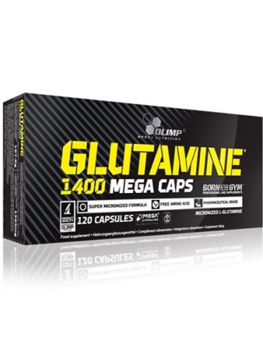 Glutamine Mega Caps, 120 caps