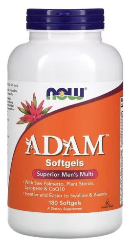 NOW ADAM MALE MULTI 180 софтгелей фото 2