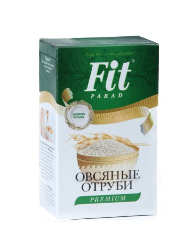 FitParad Отруби овсяные, 200 гр