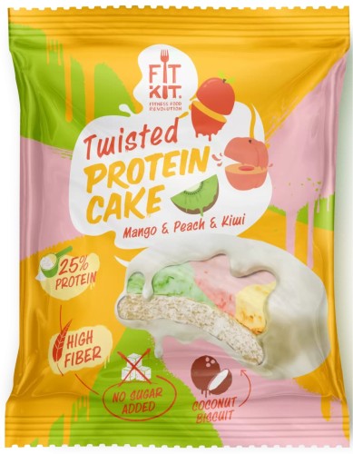 FitKit TWISTED Protein cake, 70 g, фото 4