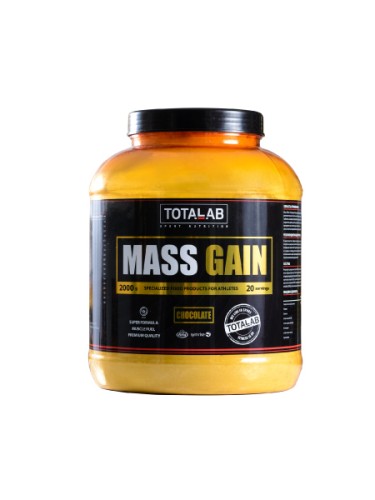 Total Lab Mass Gain 2000 g