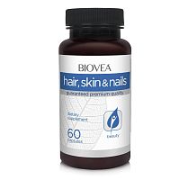 Biovea Hair, Skin & Nails, 60 caps