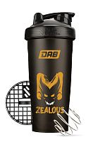 DAB Zealous Шейкер для спортивного питания C01, 600 мл, черный