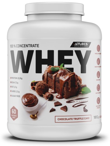 Atlecs Whey Protein 1812 g, 