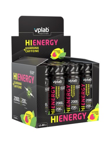 VP HiEnergy Guarana+Caffeine Shot, 80 ml