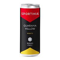 Напиток Sportinia Guarana Yellow, 330 мл