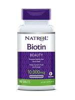 Natrol Biotin 10000 мкг 60 таблеток