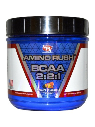 Amino Rush BCAA 2:1:1, 227 g Вкус: Фруктовый пунш (срок годности до 30.06.2018)