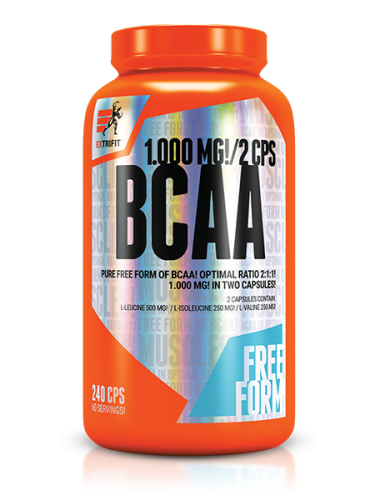 Extrifit BCAA 2:1:1 Pure, 240 cps