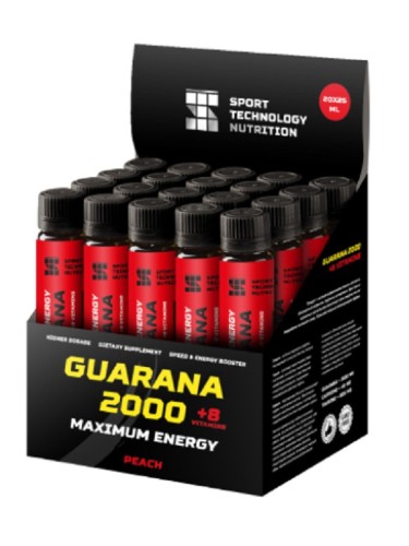 Guarana 2000 plus Sport Technology Nutrition, 25 ml