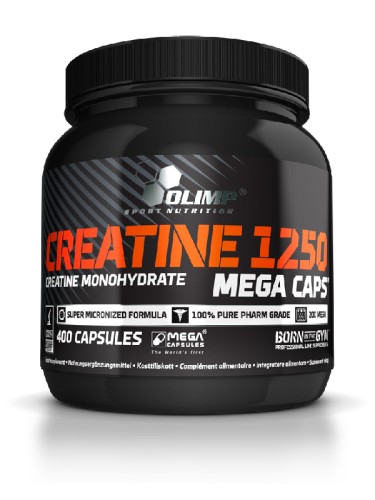 Creatine 1250 Mega Caps, 400 caps