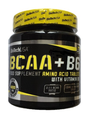 BioTech BCAA+B6, 340 tabs