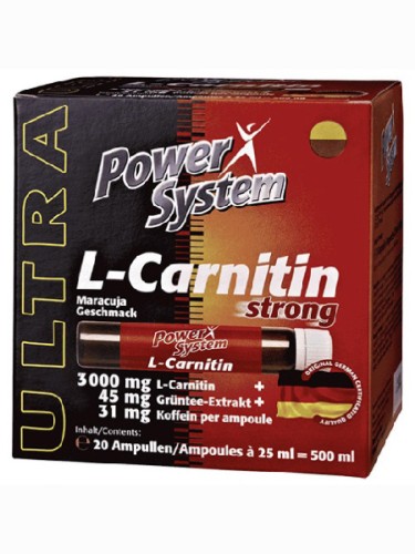 L-Carnitin Strong 3000 mg, 25 ml