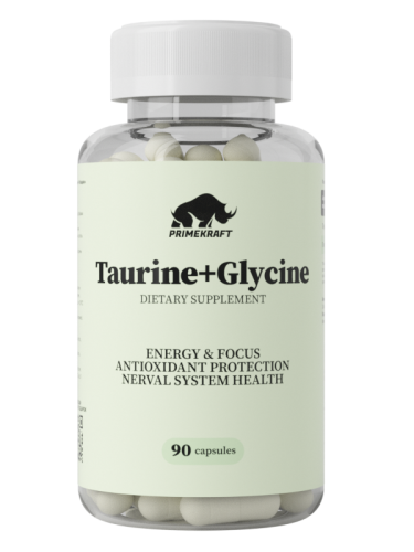 Prime Kraft Taurine Glycine, 90 caps