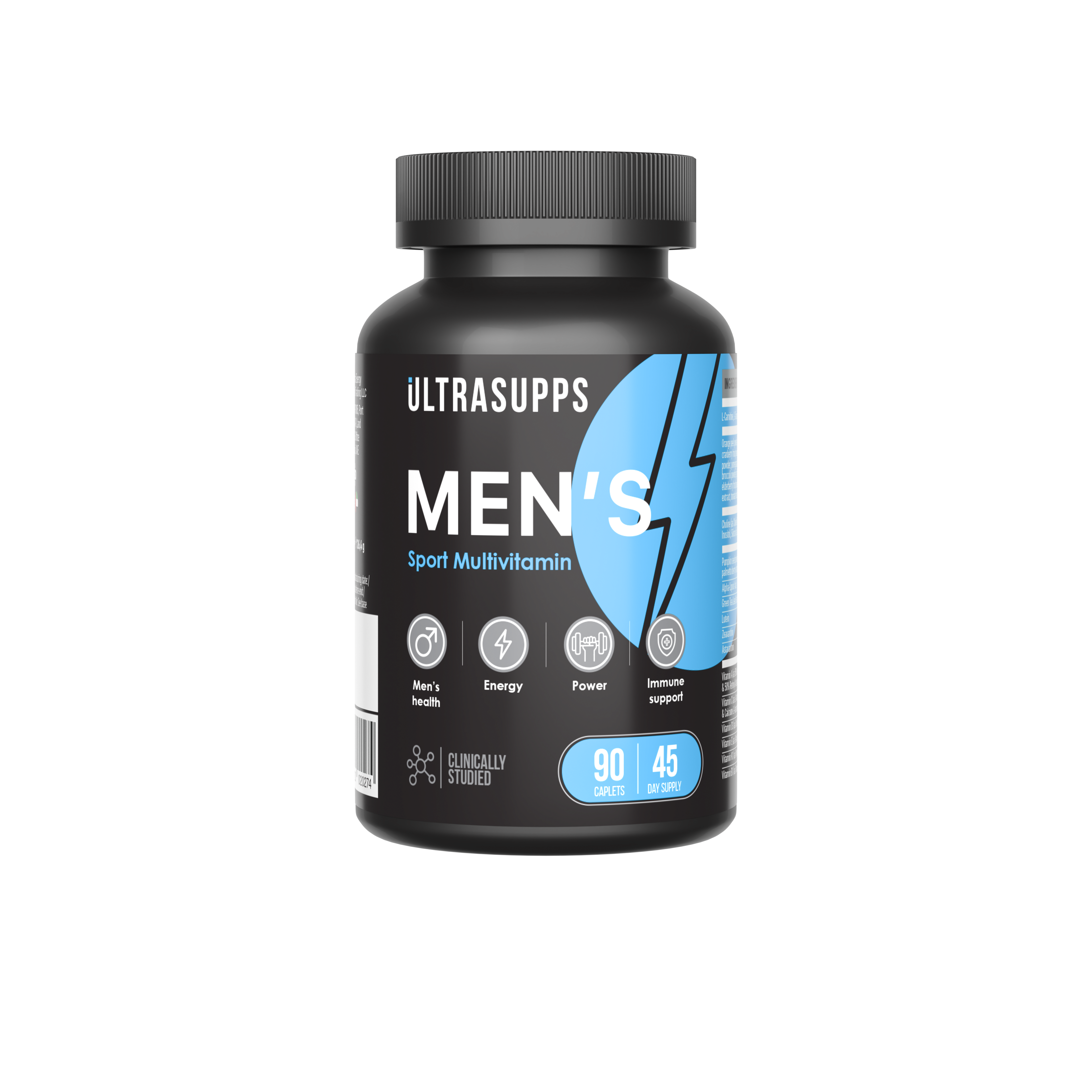 Ultrasupps Men's Multivitamin Formula, 90 caps 