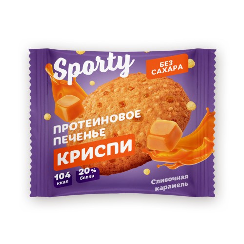 Sporty Crispy Cookies, 30 гр. фото 2