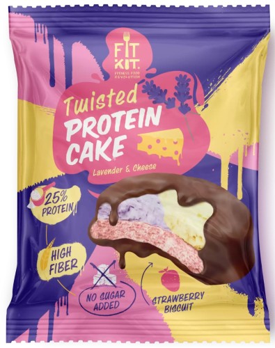 FitKit TWISTED Protein cake, 70 g, фото 3