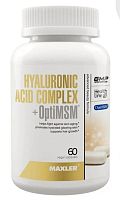 Maxler Hyaluronic Acid + OptiMSM 60 капсул