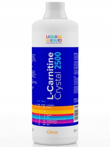 L-carnitine Crystal 2500, 1000 ml