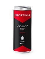 Напиток Sportinia Guarana Red, 330 мл