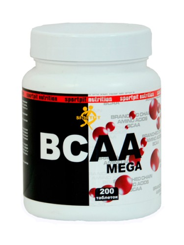 Sportpit BCAA Mega Tabs, 200 tabs