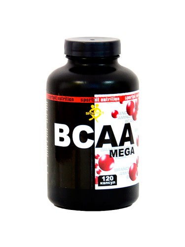 Sportpit BCAA Mega Caps, 120 сaps