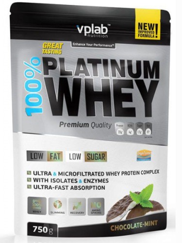 VP 100% Platinum Whey, 750 гр.