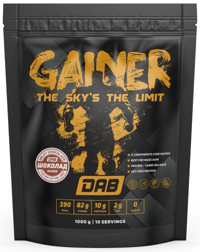 Производство DAB Gainer 1000 g шоколад