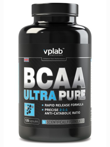 VPLab Nutrition BCAA Ultra Pure, 120 caps