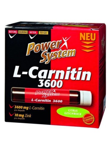 L-Carnitin 3600 mg, 25 ml